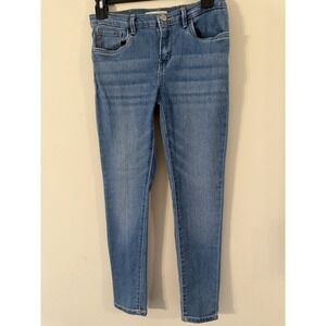 Levi's Jeans Girls 12R 710 Skinny Stretch Adjustable Waist Band Light Wash
